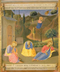 Die Agonie im Garten (Detail)